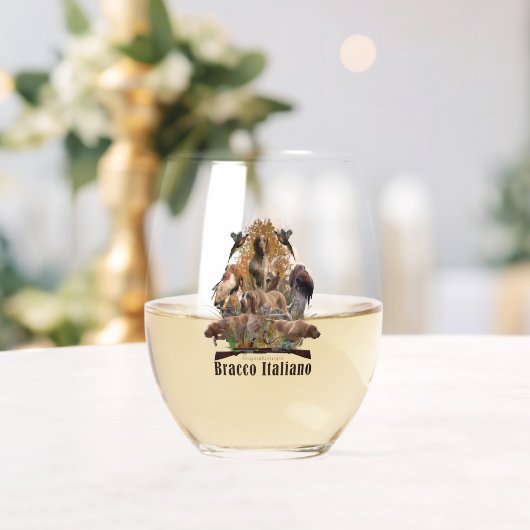 ブラッコイタリアノ ステムなしワイングラス (インサイチュ (ウェディング))