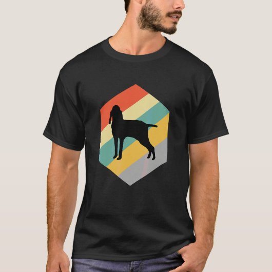 ブラッコ・イタリアーノ犬 Tシャツ (正面)