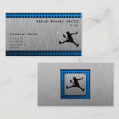 ブラッシュアルミニウムルックテニス 名刺 (正面/裏面)