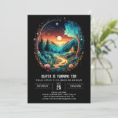 ブラッシュウッドアドベンチャーアワイトワンダーランド誕生日 招待状 (スタンド正面)