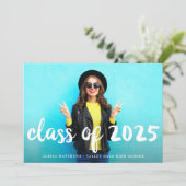 ブラッシュオーバーレイ卒業パーティー招待状 招待状 (スタンド正面)