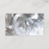 ブラッシュシルバーメタル建築 名刺 (裏面)