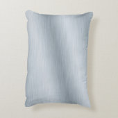 ブラッシュシルバールックバックグラウンドアート アクセントクッション (裏面(縦))