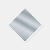ブラッシュシルバールックバックグラウンドアート スタンダードカクテルナプキン (角)