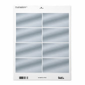 ブラッシュシルバールックバックグラウンドアート ラベル (フルシート)