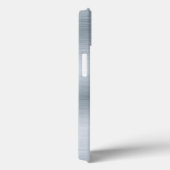 ブラッシュシルバールックバックグラウンドアート Case-Mate iPhoneケース (裏面 / 右)