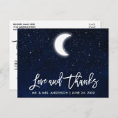 ブラッシュスクリプト 天の結婚 愛と感謝 ポストカード (正面/裏面)