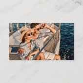 ブラッシュスクリプト 結婚式 ウェブサイト QRコード 写真 タウペ エンクロージャーカード (裏面)