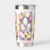 ブラッシュストお洒落ローハイランドカウイースター20oz 保温保冷タンブラー (左面)