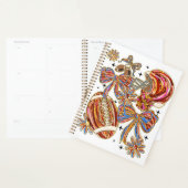 ブラッシュストロークフットボールコケット プランナー手帳 (ディスプレー)