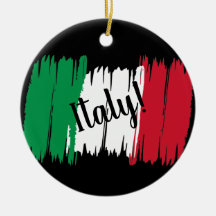 ブラッシュストロ芸術的ークのイタリア国旗