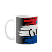 ブラッシュスト芸術的ロークロアチア国旗