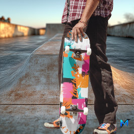 ブラッシュスト鮮やかローク抽象芸術 – ライブからライド スケートボード