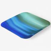 ブラッシュドブルース紙プレート ペーパープレート (傾斜あり)