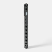 ブラッシュドレザー iPhone 15ケース (左側面)