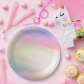 ブラッシュパステル紙プレート ペーパープレート (パーティー)