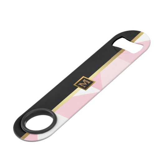 ブラッシュピンクミント抽象人気コレクション スピード栓抜き (正面アングル)