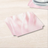 ブラッシュピンク紙コースター ペーパーコースター (アングル)