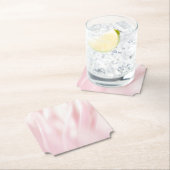 ブラッシュピンク紙コースター ペーパーコースター (インサイチュ)