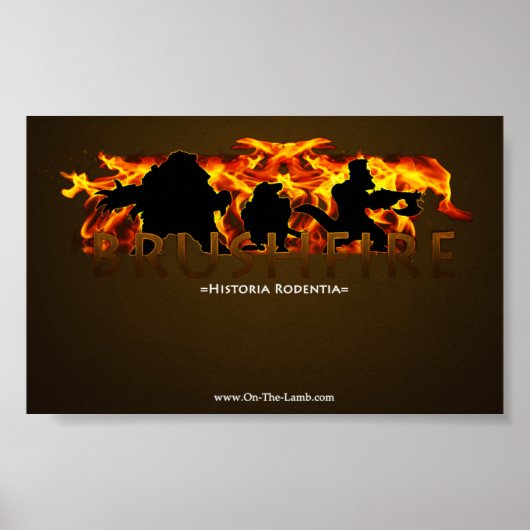 ブラッシュファイア – Historia Rodentia ポスター (正面)
