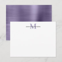 ブラッシュメタルミッドナイトパープルクラシックモノグラム