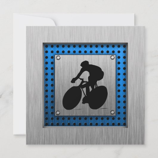 ブラッシュメタルルックサイクリング 招待状 (裏面)