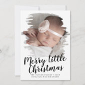 ブラッシュリッメリートルクリスマスポートレート誕生 シーズンカード (正面)