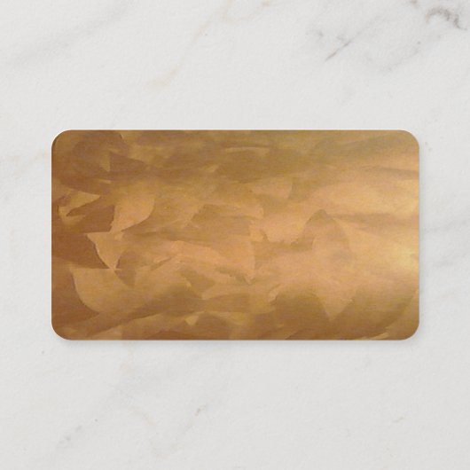 ブラッシュ付き銅名刺2.0 名刺 (裏面)