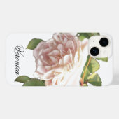 ブラッシングアイボリーピーチバラ Case-Mate iPhoneケース (裏面 (横))