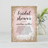 ブラッシンググリッターブライドドレスブライダルシャワー (スタンド正面)