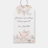 ブラッシングバラティーパーティーブライダルシャワー ギフトタグ (正面)