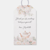 ブラッシングバラティーパーティーブライダルシャワー ギフトタグ (裏面)