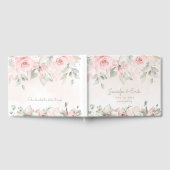 ブラッシングバラ結婚ズゲストブック ゲストブック (全面)