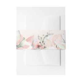 ブラッシングバラ結婚式招待状スイート 招待状ベリーバンド