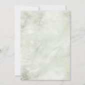 ブラッシングバラ結婚式招待状スイート 招待状 (裏面)