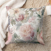 ブラッシングブライダルバレエ植物学 クッション (ブランケット)