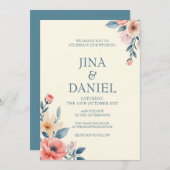 ブラッシングブルーム 招待状 (正面/裏面)