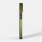 ブラッシング真鍮の外観 iPhoneケース (右側面)