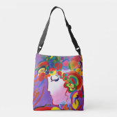 ブラッシング美しいクロス体バッグ クロスボディバッグ (裏面)