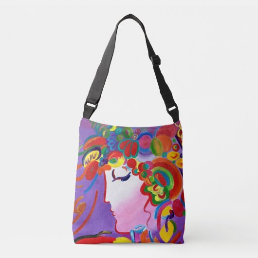 ブラッシング美しいクロス体バッグ クロスボディバッグ (正面)