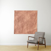 ブラッシング銅表面、メタリックテクスチャ。 タペストリー (インサイチュ(横))