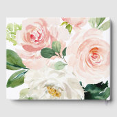 ブラッシング開花ブライダルシャワーゲストハウス ゲストブック (裏面)