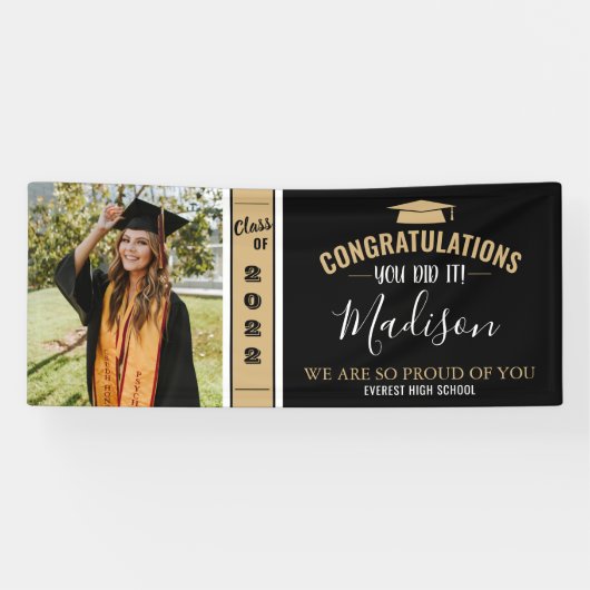ブラッシンプルク1の写真の卒業式 横断幕 (横)