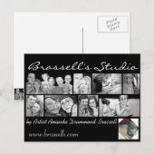 ブラッセルのはがき ポストカード (正面/裏面)