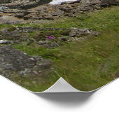 ブラッテフォッセン滝 ポスター (角)