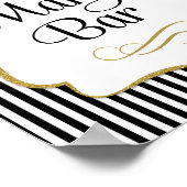 ブラッディマリー バーサイン ブラックゴールド ポスター (角)