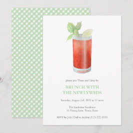 ブラッディーメアリー 新婚 ハングオーバー ブランシュ 挙式後 招待状