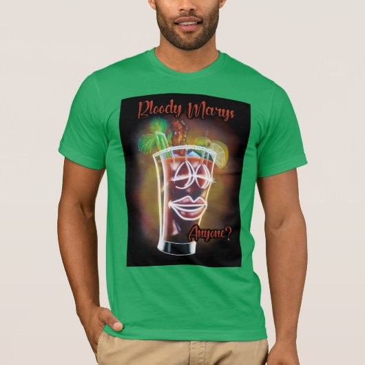 ブラッディ・マリーはいかが？ Tシャツ (正面)