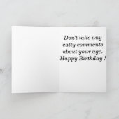 ブラットキャットラズベリー誕生日 カード (内部)