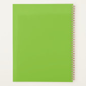 ブラットグリーンプランナー プランナー手帳 (裏面)